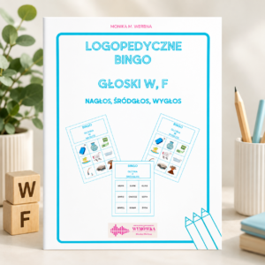 Logopedyczne bingo głoski W, F