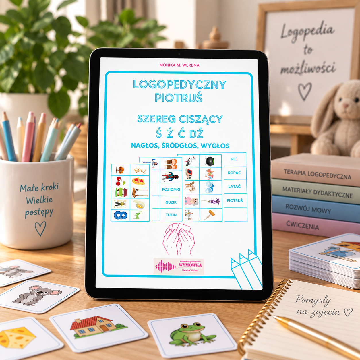 Logopedyczny Piotruś - szereg ciszący