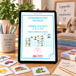 Logopedyczny Piotruś - szereg syczący