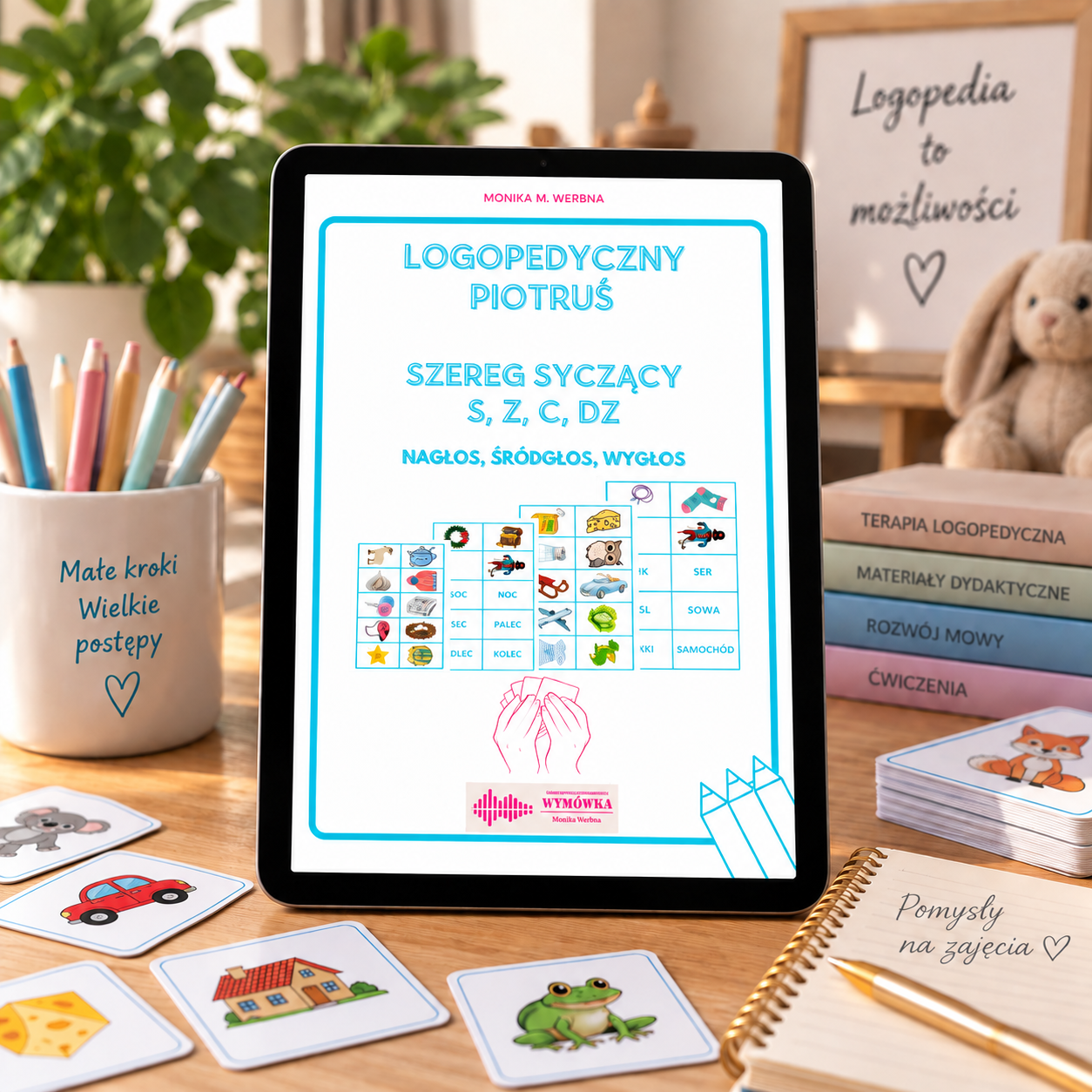 Logopedyczny Piotruś - szereg syczący